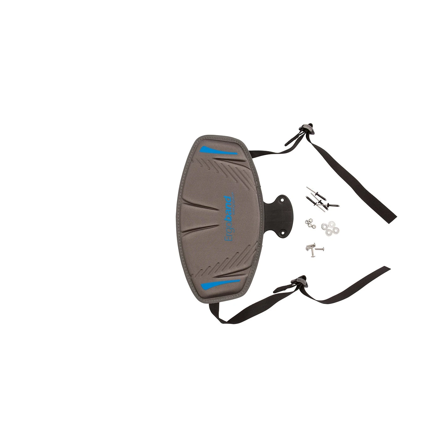 Gray & Blue Ergoband™ - Backrest Only 3 Gray & Blue Ergoband™ - Backrest Only