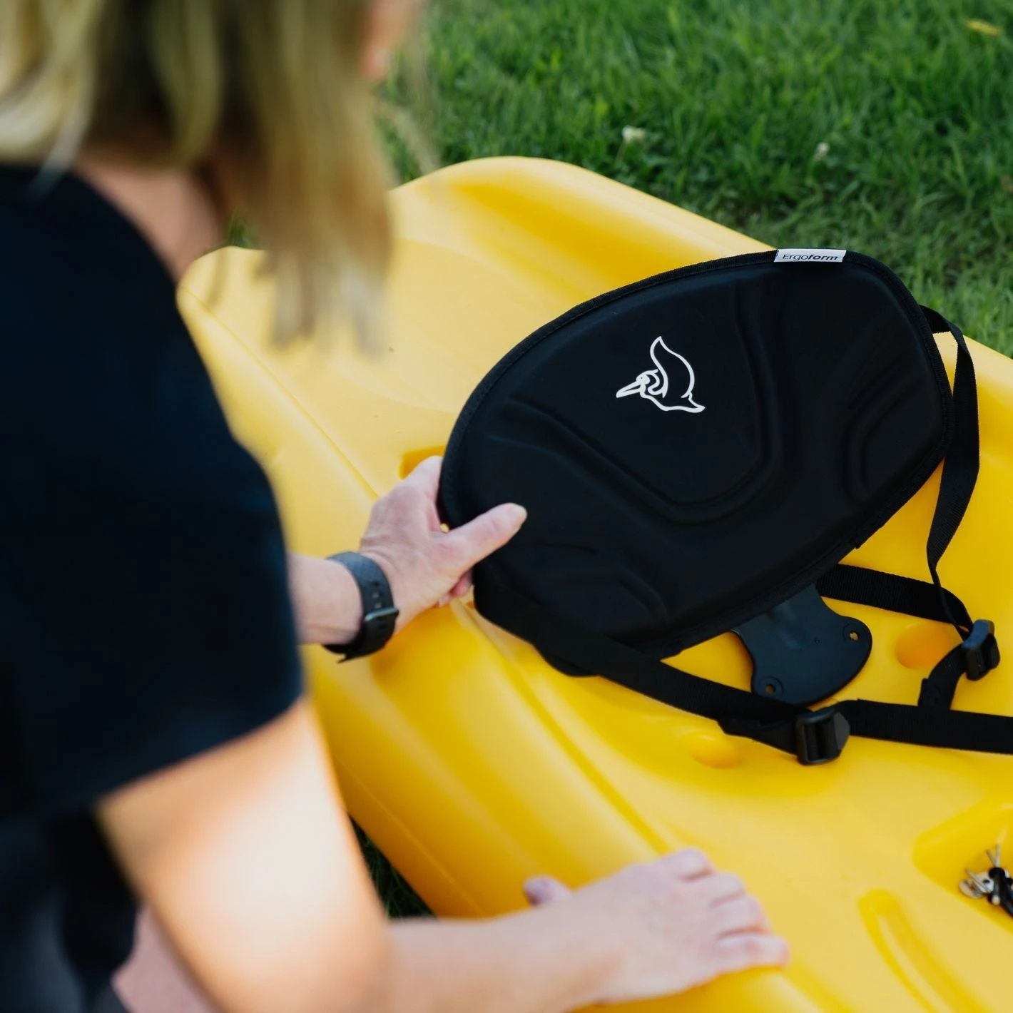 Ergoform™ Backrest Only - Black & White 4 Ergoform™ Backrest Only - Black & White - Image 2